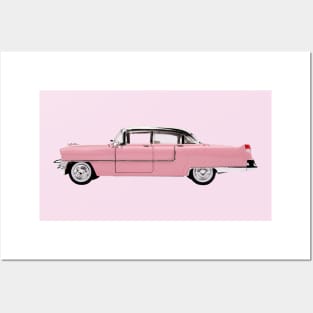 Elvis Presley's Pink Cadillac Posters and Art